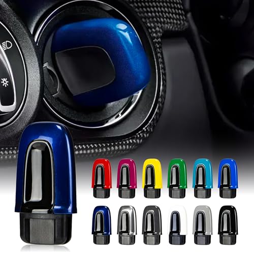 AeroBon Gentian Blue Painted Ignition Switch for Porsche 718 Boxster