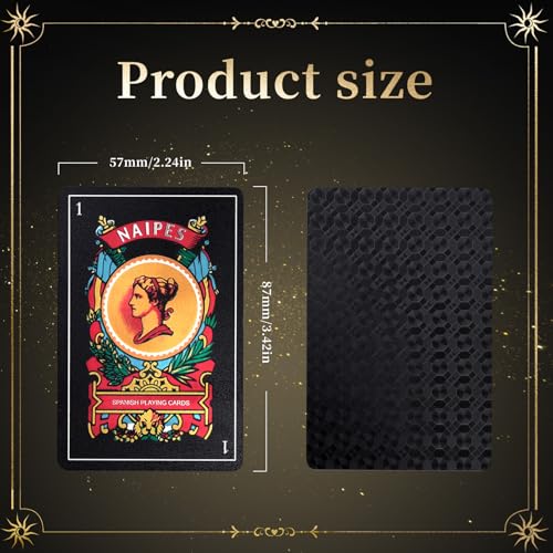 Cartas Españolas PVC Impermeables 2 Pack miniatura 3