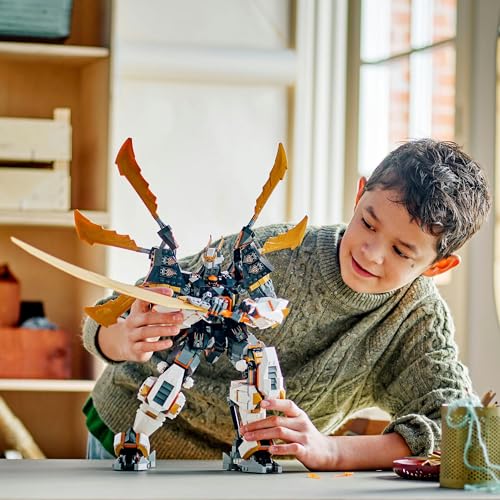 LEGO Ninjago Cole's titan Dragon Mecha Toy Block 71821 | eBay