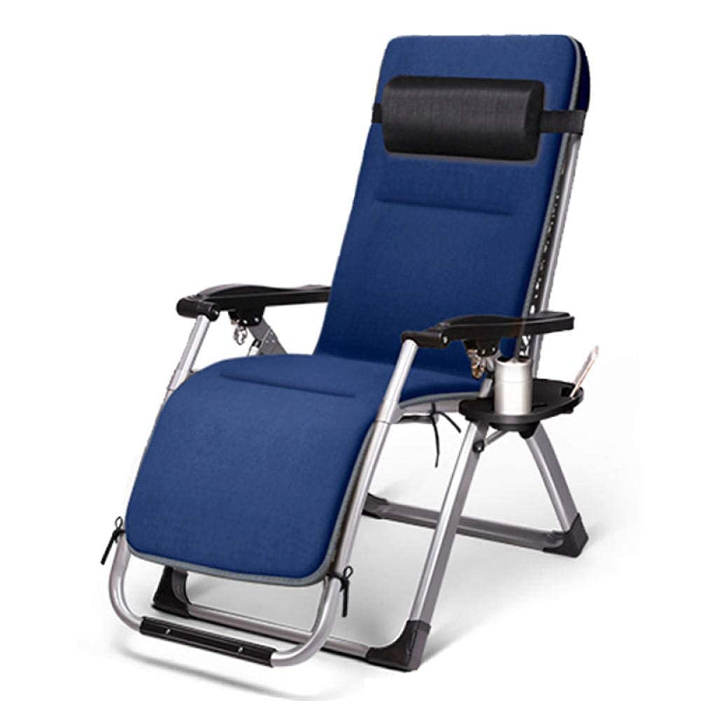 Chaise longue de patio pliante pour éviter la chaleur de l'été