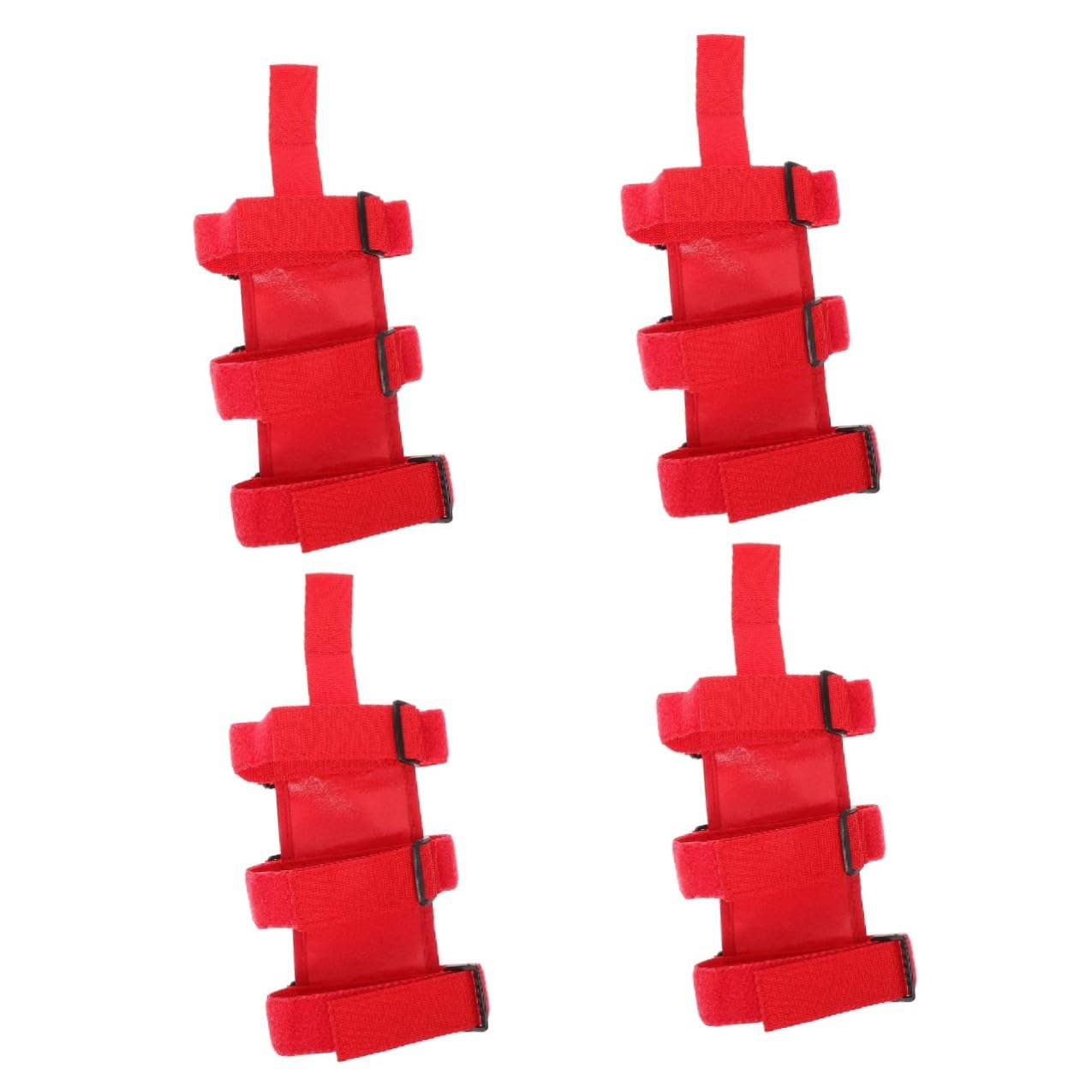 4 Piezas Soporte para Extintor de Coche de Nylon Resistente Correa de Montaje Segura y Fácil Instalación Compatible con Varios de Vehículos Fijación Antideslizante para Mayor