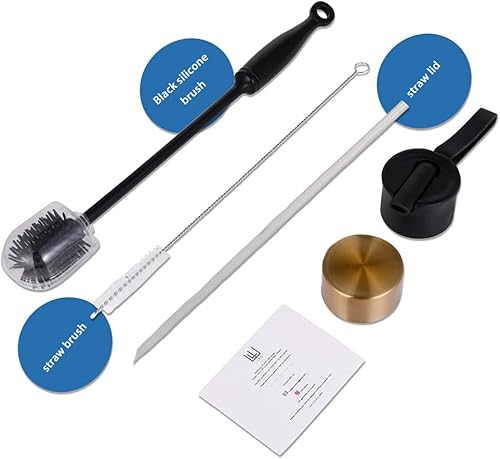 Miniatura 3 de LUMICULTURE - Botella de agua elegante y elegante con marcador motivacionalde afirmación y tiempo  Botella de agua grande de 1 litro y 34 onzas