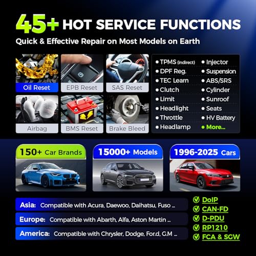 Autel Ferramenta de diagnóstico Maxisys Elite (versão atualizada do MS908P Pro) com Wi-Fi Bluetooth