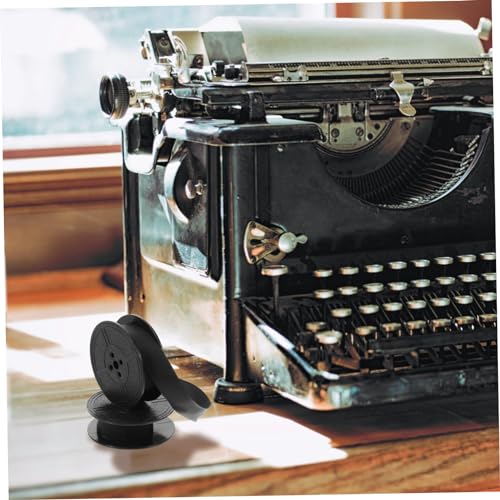 NUOBESTY Schreibmaschinen Farbband Ersatz Für Mechanische Schreibmaschinen Mit Doppelter Tinte Langlebiges Nylon Farbband Für Büro Und Heimgebrauch