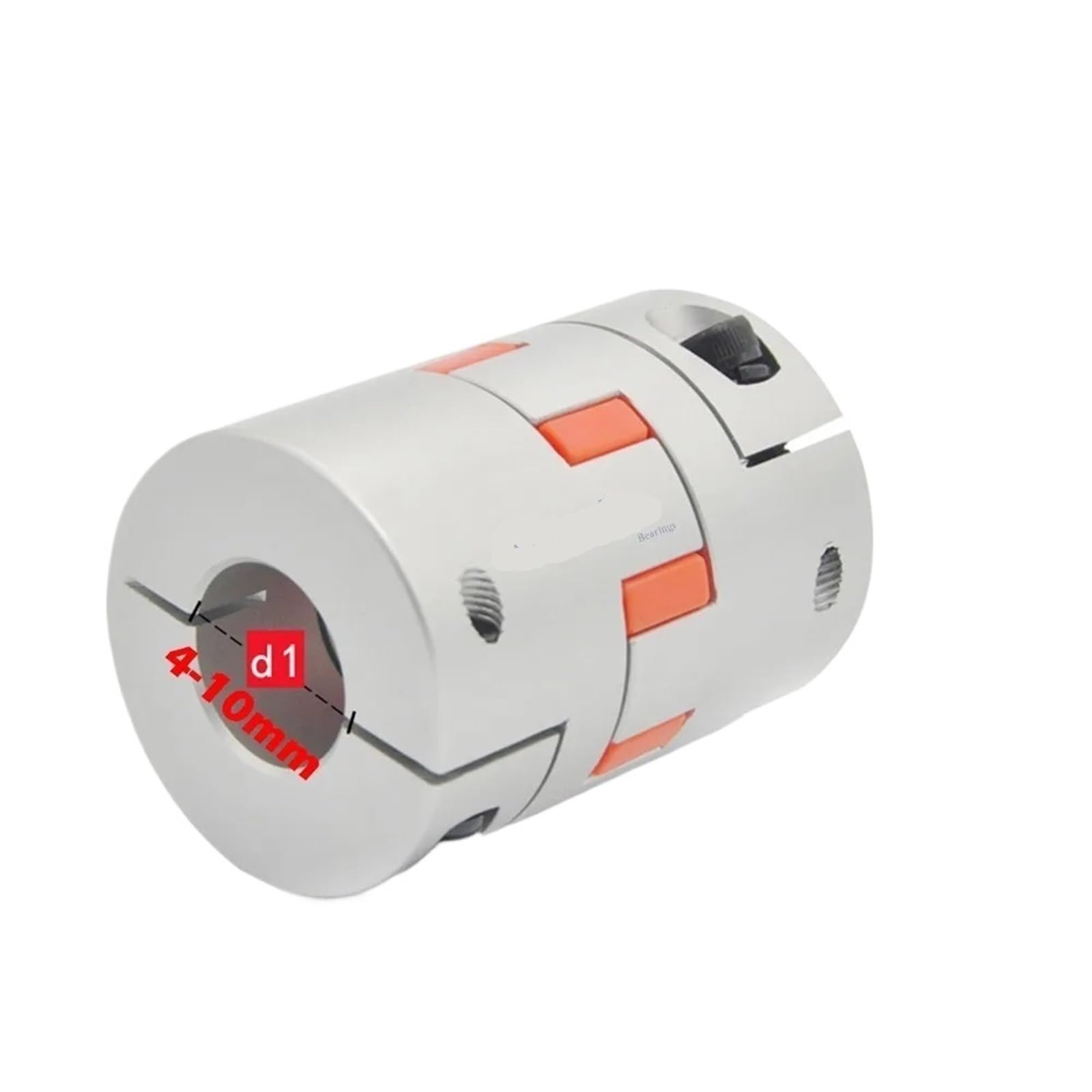 1 pièce de coupleur de serrage flexible D20 L30, taille d'arbre CNC, accouplement d'arbre à mâchoires 4/5/6/6,35/7/8/10 mm 5 mm 8 mm D20L30(5x8)