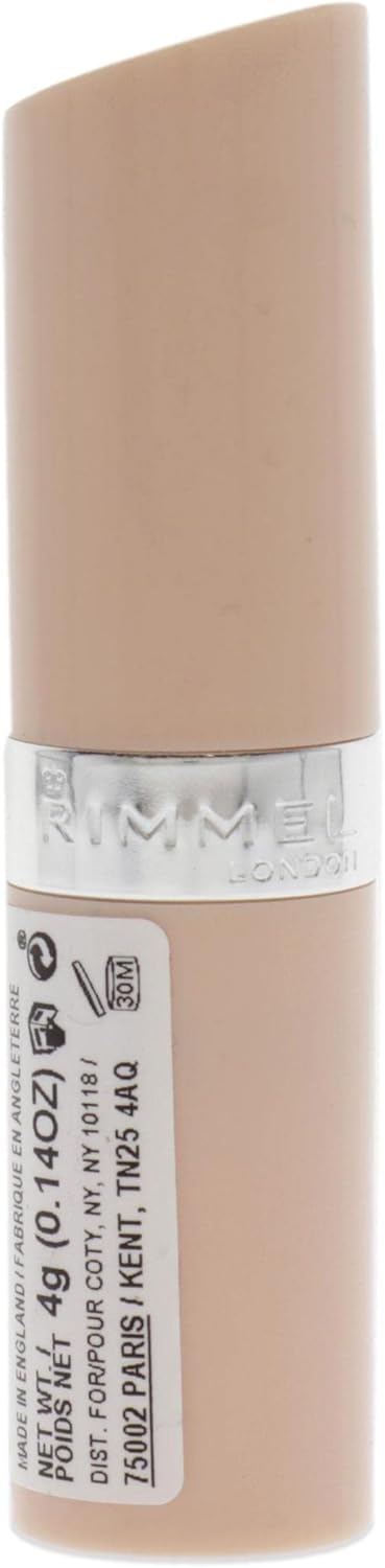 Rimmel London, Lasting Finish Lipstick, Nude Collection, 48 Dark Nude, 4 g