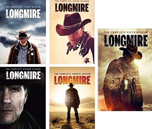 Longmire: Complete Sereis Seasons 1-5 Yes-Season 5 Dvd Bundle