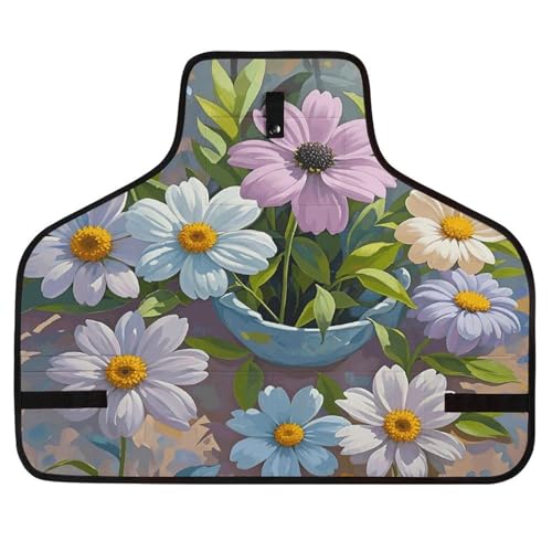 Delantal multicolor para pintura con cierre rápido y bolsillos miniatura 1