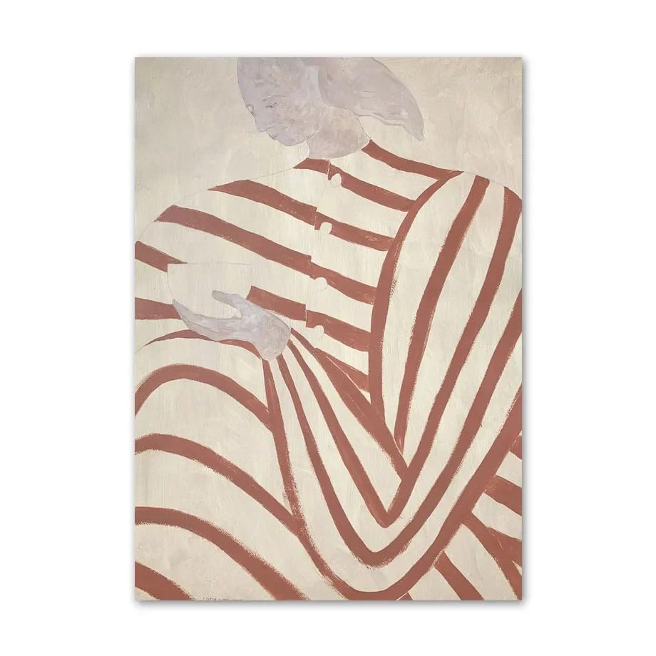 Sofia Lind affiche pyjama fille toile artistique pour une touche de douceur chez soi