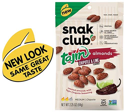 Vista 2 de Snak Club Tajin Almendras Chipotle