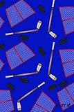 pond hockey nets amazon  Journal: Blue hockey sticks nets notebook