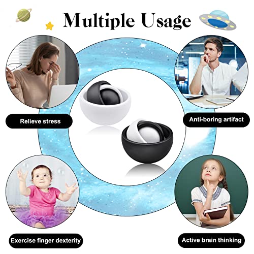 Image of Fidget Toy Adults, Fidget Spinner for Kids, Gift Ideas for Boys Girls Teens Classroom, ADHD Autism Stress Relief Quiet Finger Toys