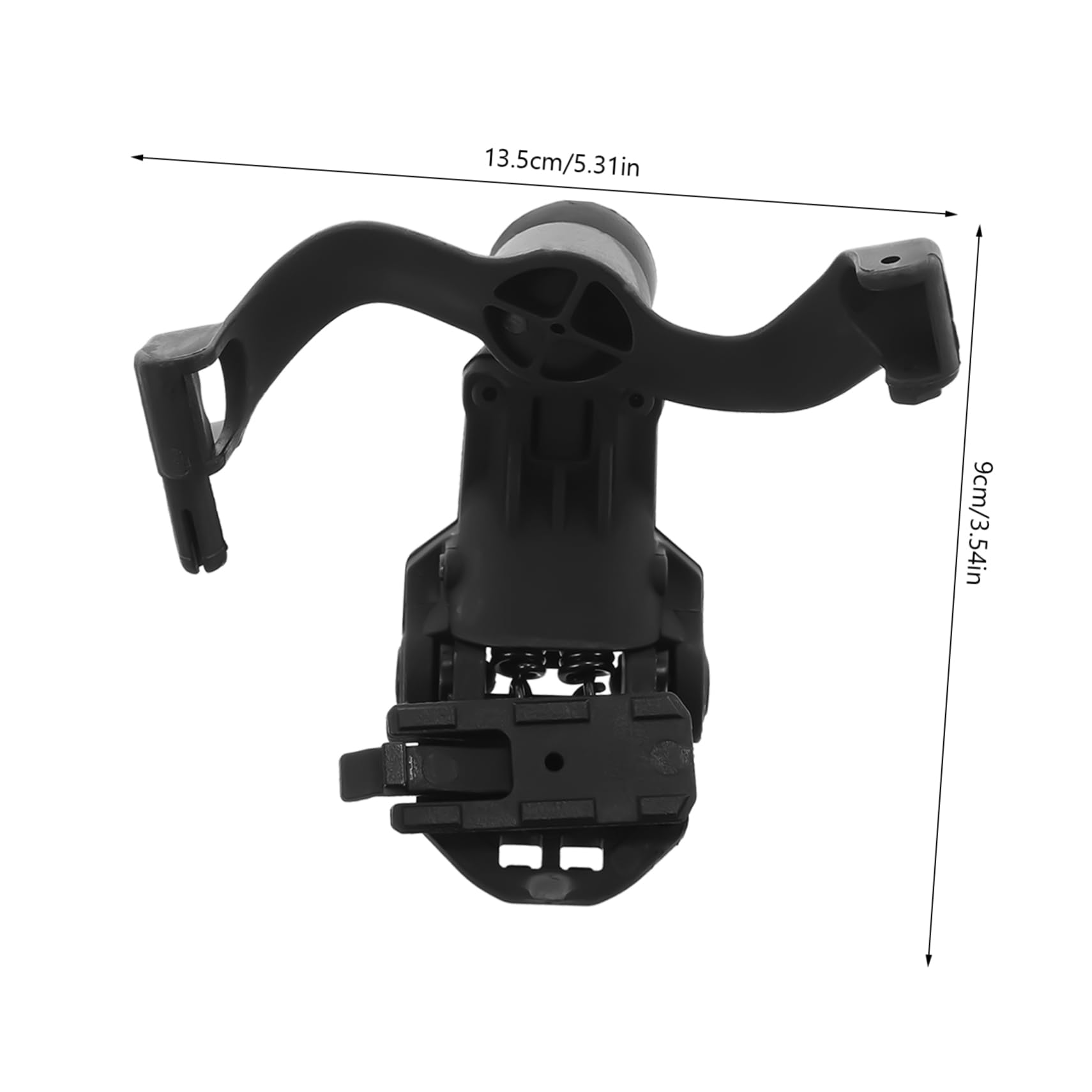 GANAZONO Suspending Helmet Rail Helmet Adapter for Headphone Rack for Outdoor Activities