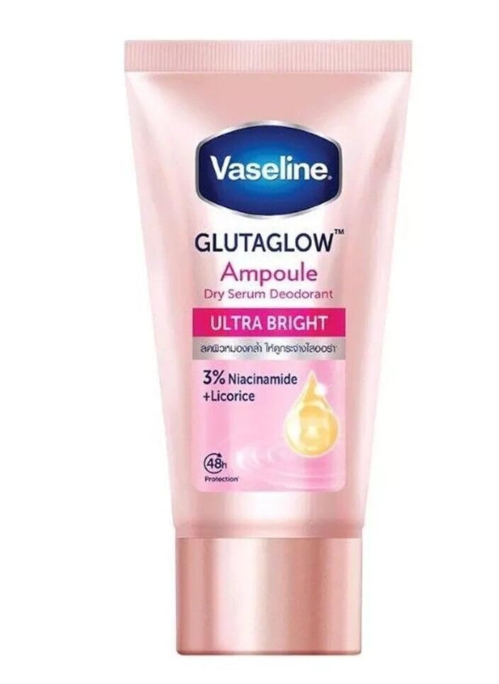KAIRVI GlutaGlow Ultra Bright Ampoule Dry Serum Deodorant with 3% Niacinamide and Licorice