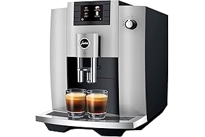 Jura Capresso E6 Automatic Coffee Machine With Milk Frother
