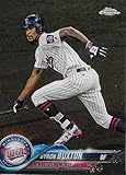 2018 Topps Chrome #47 Byron Buxton Minnesota Twins Baseball Card - GOTBASEBALLCARDS