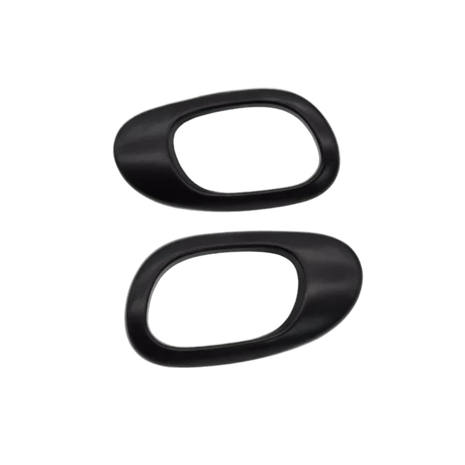 ELEKMPMGTD Interior Door Handle Bezel Cover Trim for Peugeot 207 206 206cc Interior Door Handle(1pair)