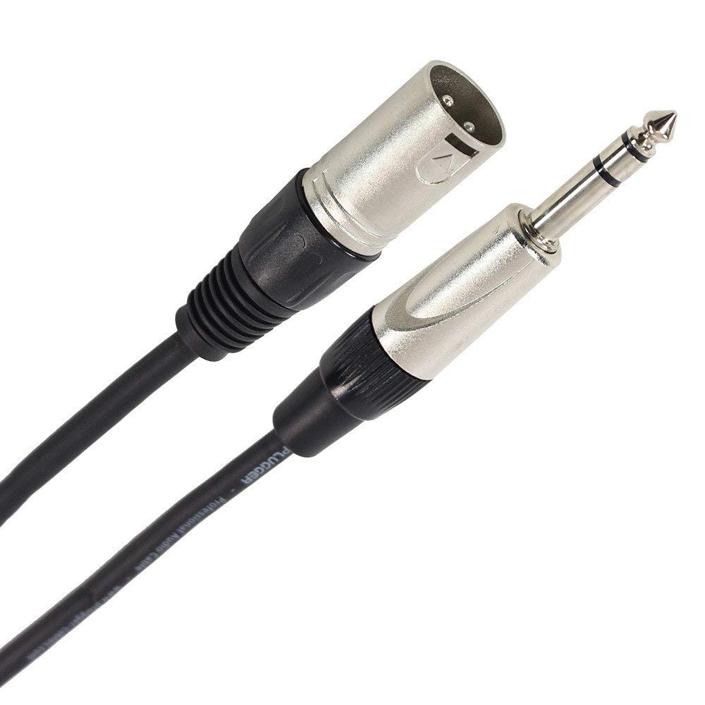 Plugger 3B/Stereo Jack Male Cable XLR Male 15 m Black