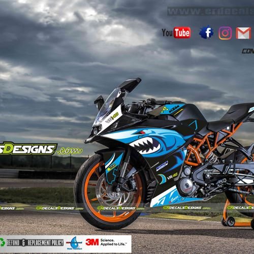 KTM rc vr46 Shark Inspired Edition kit 