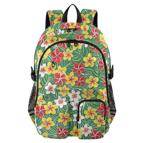 Mochilas para laptop grandes de 17.5" con diseño floral para oficina y escuela