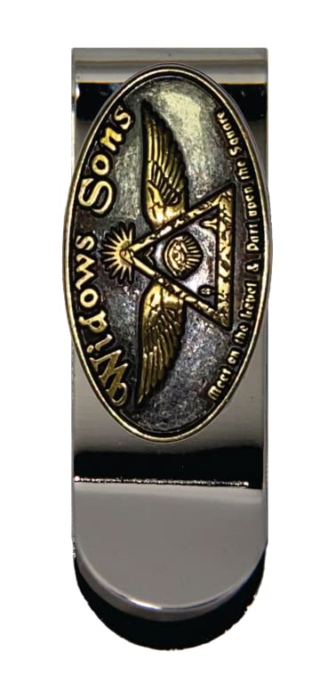 Custom GTB Widows Sons Masonic Money Clip
