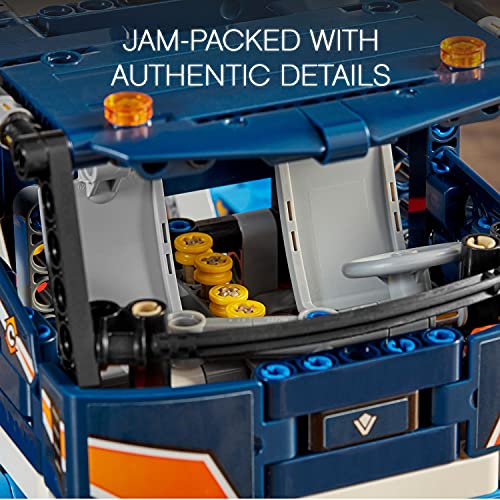 LEGO Building Block Technic Multicolour Plastic Concrete Mixer Truck 42112 Building Set - Image 12