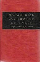 Managerial Control Of Business 0471891991 Book Cover