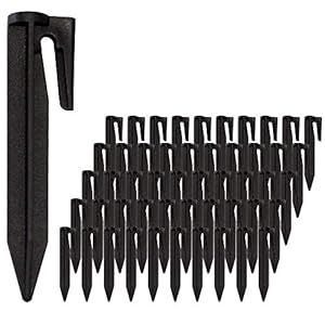 ECENCE Haken haringen robotmaaier 50x Bevestiging geleidingsdraad draadhouder grasmaaierrobot aardespijkers voor…