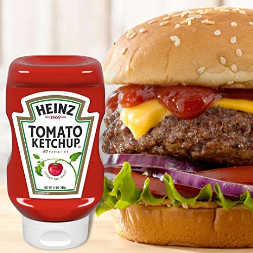 Image of Heinz, Tomato Ketchup, 14oz Squeeze Bottle (Pack of 2)