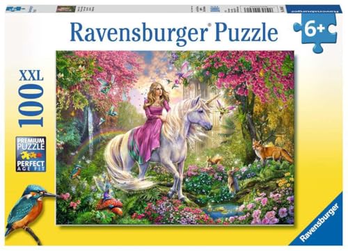 Ravensburger Puzzle pour Enfants - 10641 Magic Ride - Puzzle Fantastique pour Enfants à partir de 6 Ans, avec 100 pièces au Format XXL