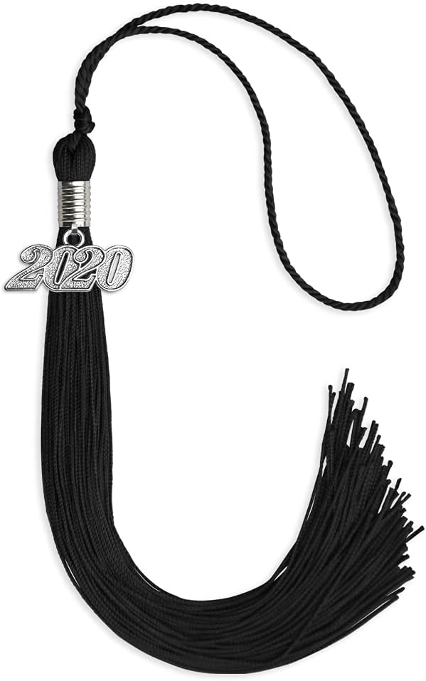 Endea Graduation Single Color Tassel with Silver Date Drop (Royal Blue, 2026)