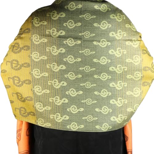 Women Pashmina Shawl Reversible Fashion Music Notes Wrap Scarf w/Fringes2