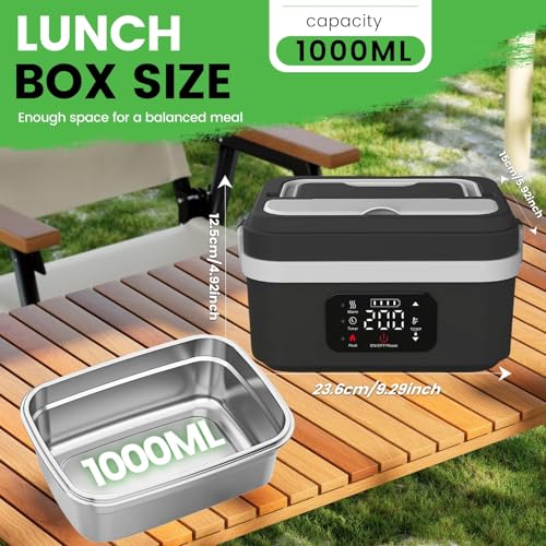 Lonchera eléctrica para comer caliente sin usar el microondas común 4