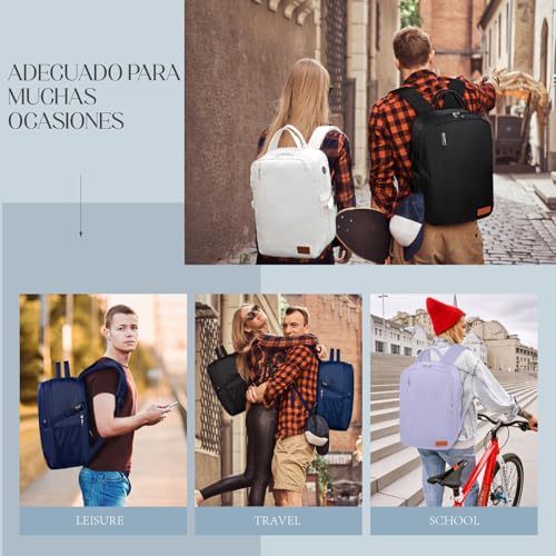 Miniatura 8 de Lossga Mochila Viaje Cabina Avion 40x20x25 Para Ryanair Maleta Travel Backpack Equipaje De Mano Bolsa Viaje Cabin Bag Mujer Hombre