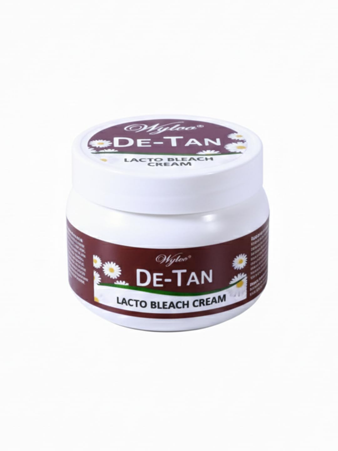 D-TAN Lacto Bleach Cream for Instant Tan Removal & Sun Damage Protection, Facial Cleanser & Exfoliant for All Skin Types, Brightening, Moisturizing & Replenishing Skin Naturally