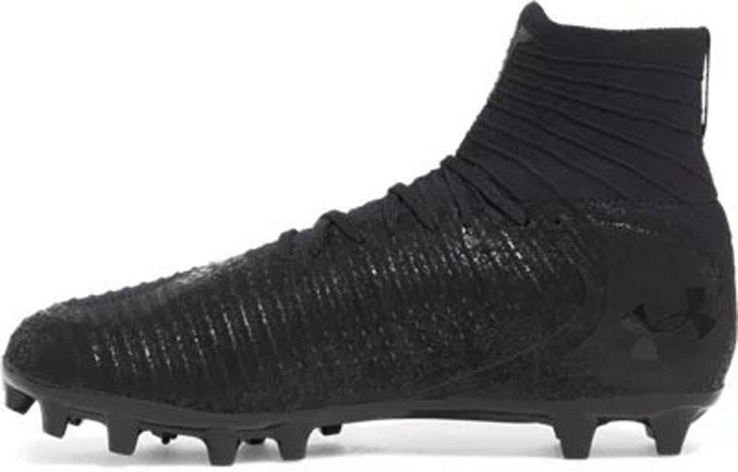 Under Armour - Mens Highlight 2 Mc Knit Football Cleats Shoes, Color Black (003), Size: 8 D(M) US