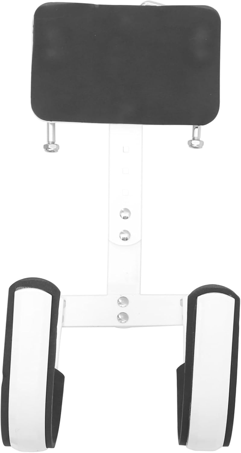 Adjustable Aluminum Snare Drum Carrier Comfortable Shoulder Strap for Marching Band Lightweight Easy to Assemble Snare Drum Back Frame White