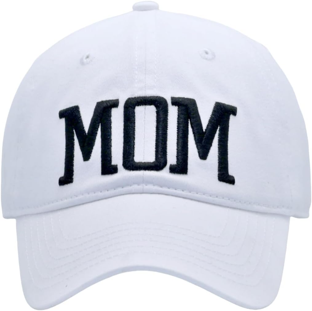 Mom and Dad Hat, Fits OSFM&XXL, Embroidery Baseball Cap - for Wife, Husband, Parents' Birthday or Holiday Gift