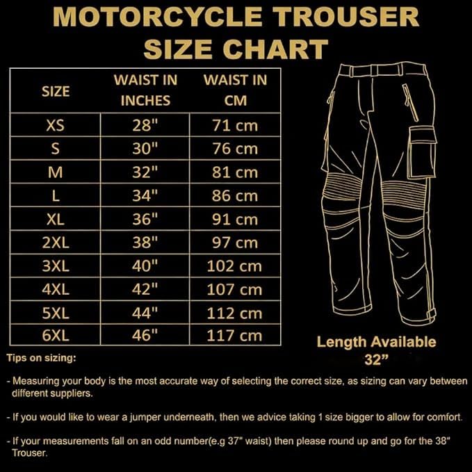 Saga Moto Waterproof Armored Motorcycle Trousers