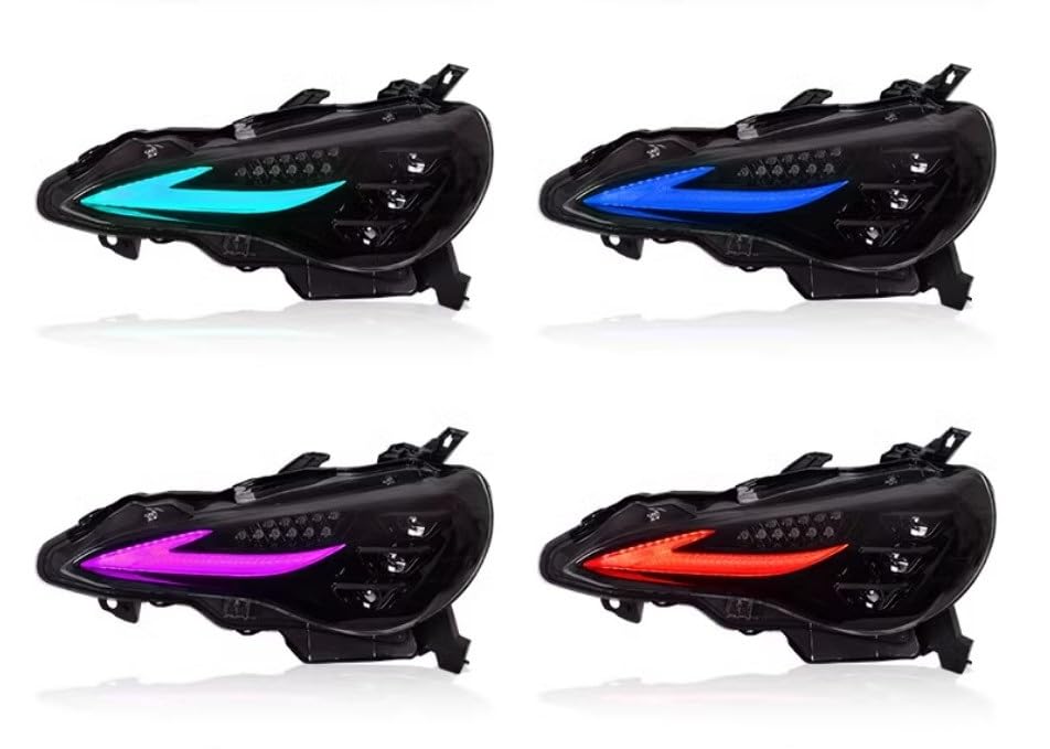 Amazon | VLAND RGBバージョン RC仕様 86 BRZ用 Lライン LED三眼ヘッド