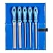Produktbild PFERD Werkstattfeilen-Set in PVC-Rolltasche, 5 Feilen, Kreuzhieb 3, 200mm - für die Feinbearbeitung und zum Schlichten