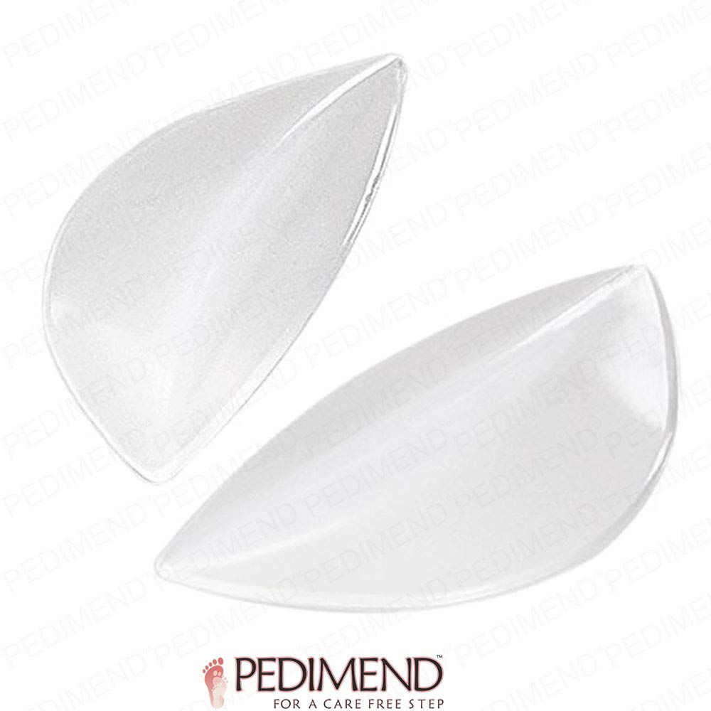Pedimend 2 paires Coque en silicone gel Arch Semelles | support fasciite plantaire Coussinets | Chaussures à semelle intérieure | prévenir les pieds Gravure | orthopédiques Pied Gel Coussinets |