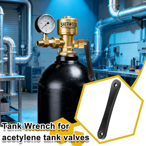eaacaa Heavy-Duty Acetylene Tank Wrench