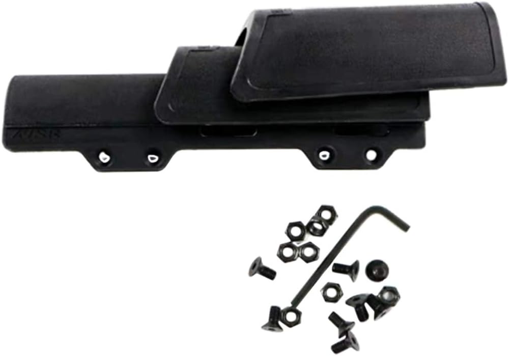 XFB-Tool, Rowsfire 1 Pcs Special Cheek Riser For CTR Stock Gun Toy Prats Modified Exterior High Part Quality - Black (Color : 2606541)
