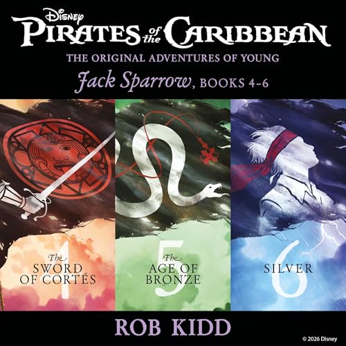 Pirates of the Caribbean: Jack Sparrow Books 4&ndash;6 cover art