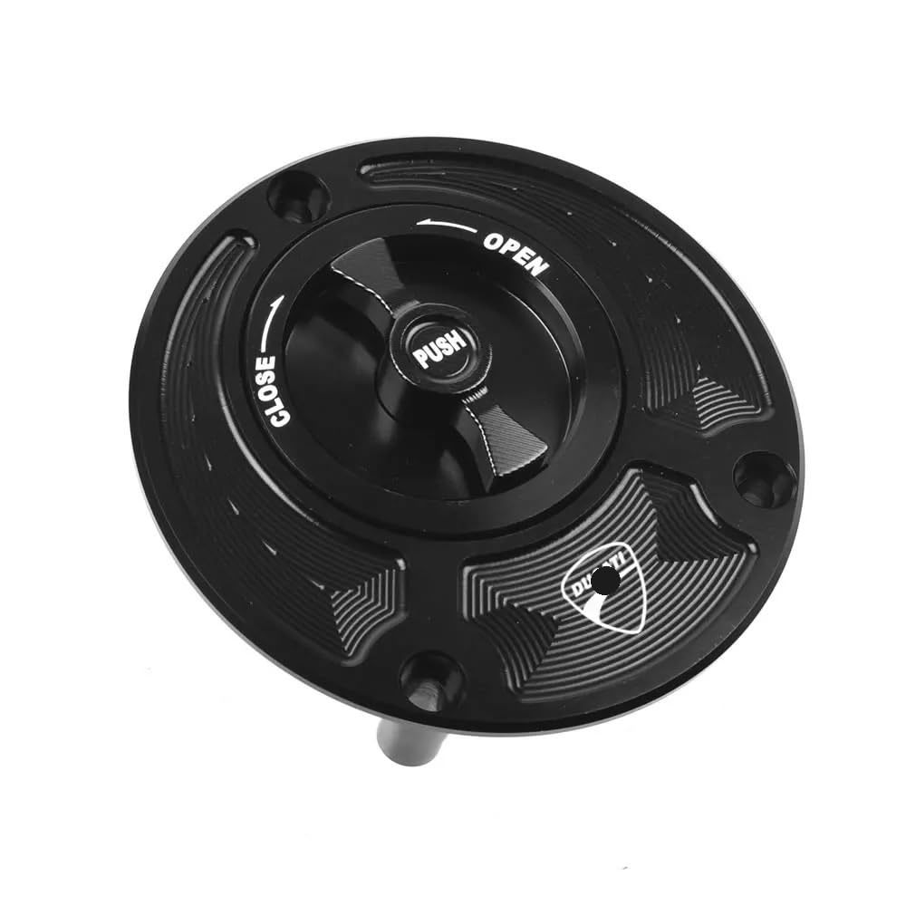 Combustible Tapa Tapa De Tanque De Combustible De Liberación Rápida Motocicleta para Du&ca 1098 1198 SR 748 S 848 EVO 996, Piezas Modificadas