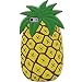 iPhone SE Case, MC Fashion Cute Vivid 3D Summer Fruit Pineapple Soft Silicone Phone Case for Apple iPhone 5/5S/SE (Pineapple)