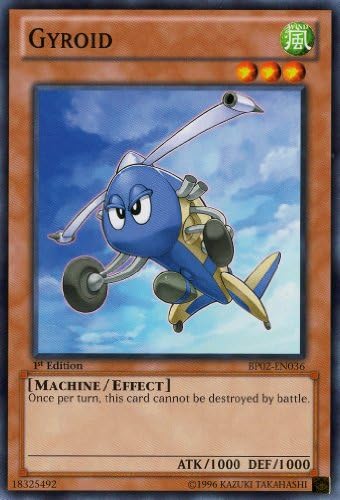 YU-GI-OH! - Gyroid (BP02-EN036) - Battle Pack 2: War of The Giants - 1st Edition - Common image 2