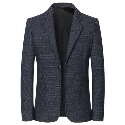 Checkered Blazer for Men Wedding Mens Plaid Suit Business Casual Jacket Mens Casual Blazer Suit Jacket Stylish