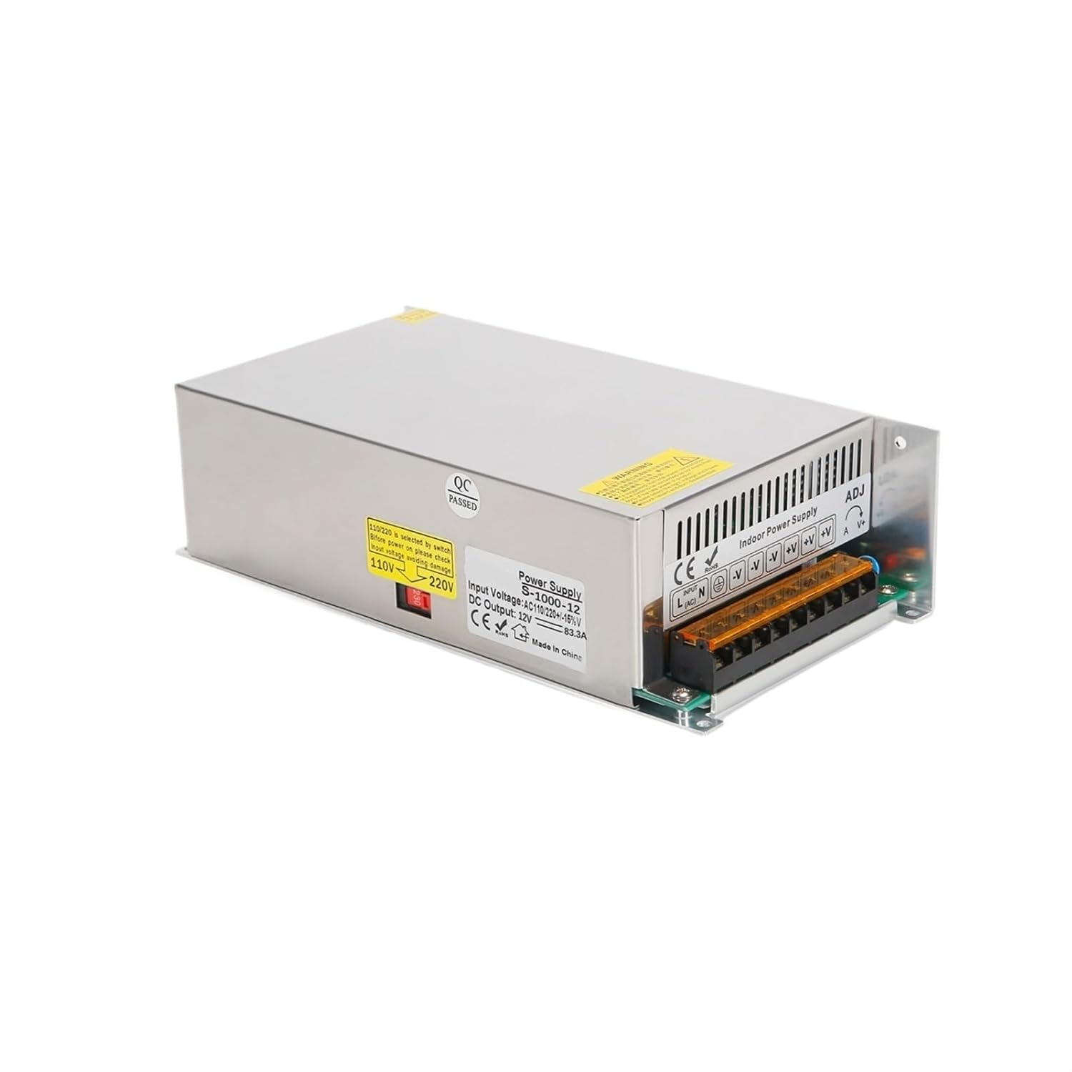 AC to DC 80V 12.5A 1000W Switching Power Supply Drive Transformer for CNC Motor Industrial Electronic Electrical Equipment Etc. 1Pcs(AC185-265V)
